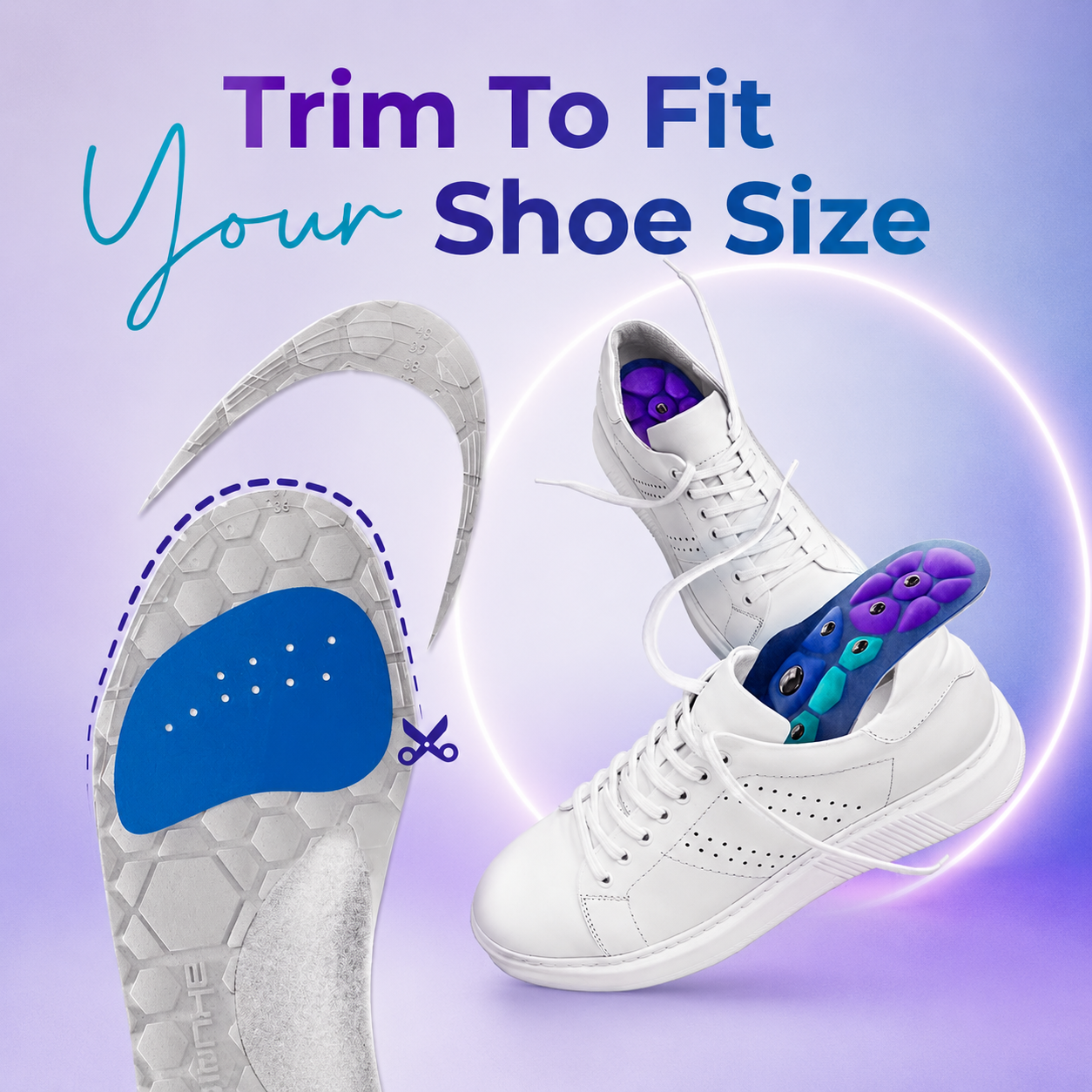 Invora Insoles – Magnetic Acupressure Comfort Support
